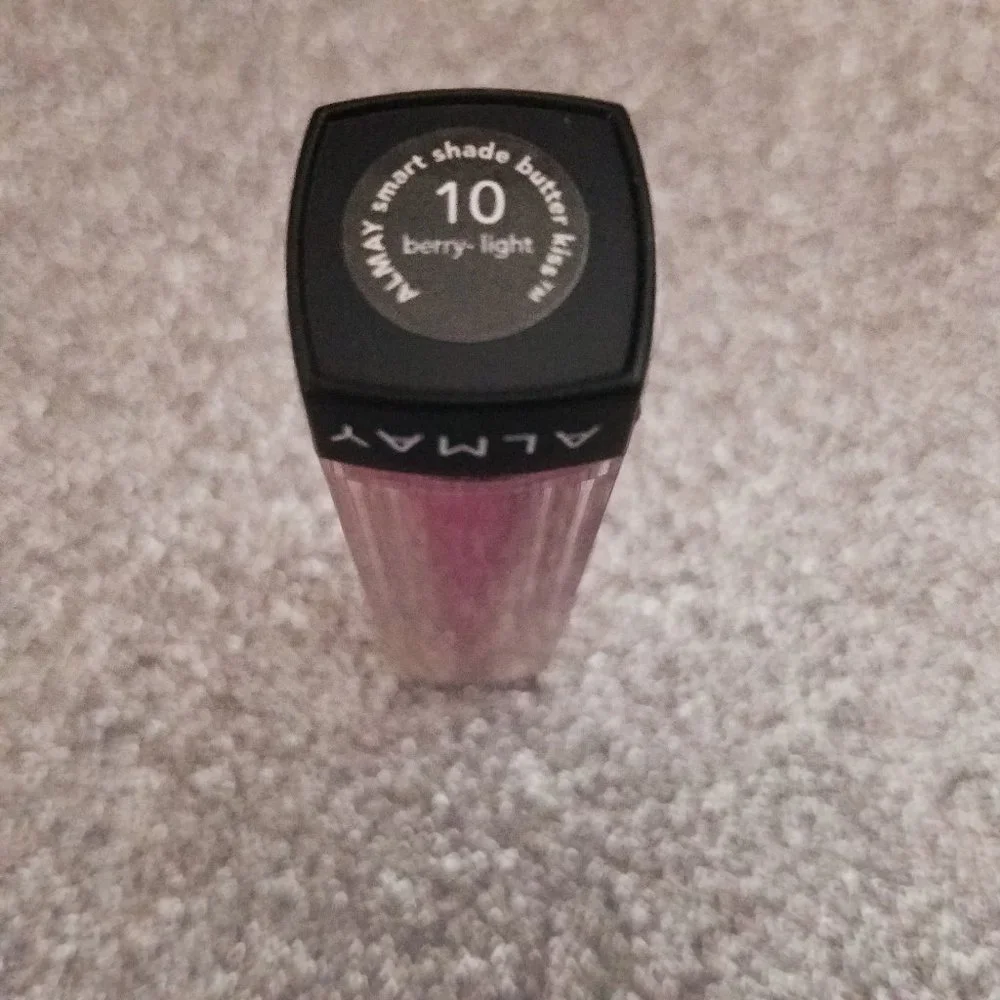 Set of 2 Almay Smart Shade Butter Kiss‎ Lipstick Berry-Light #10